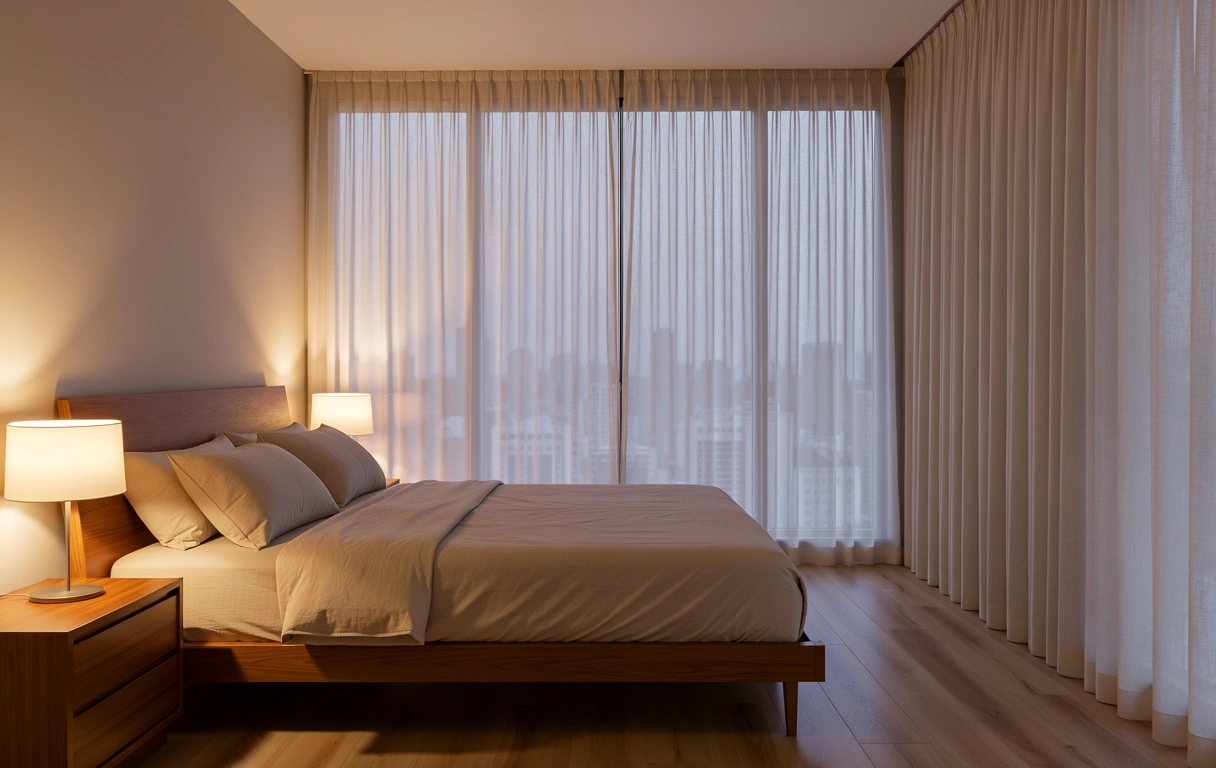 Ambiente de descanso equilibrado